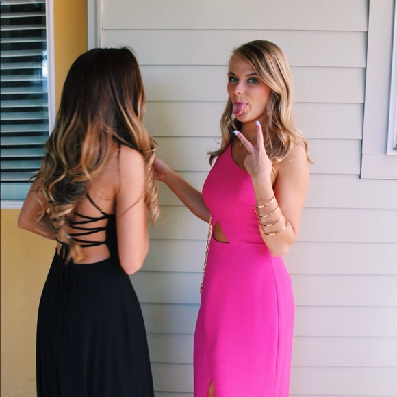 Lulu’s black formal dress - Picture 2 of 2